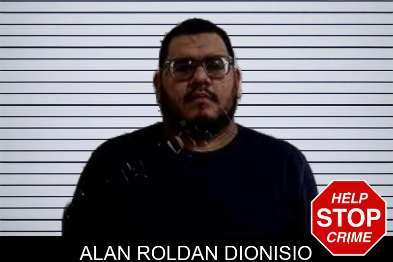 Alan Roldan Dionisio mugshot