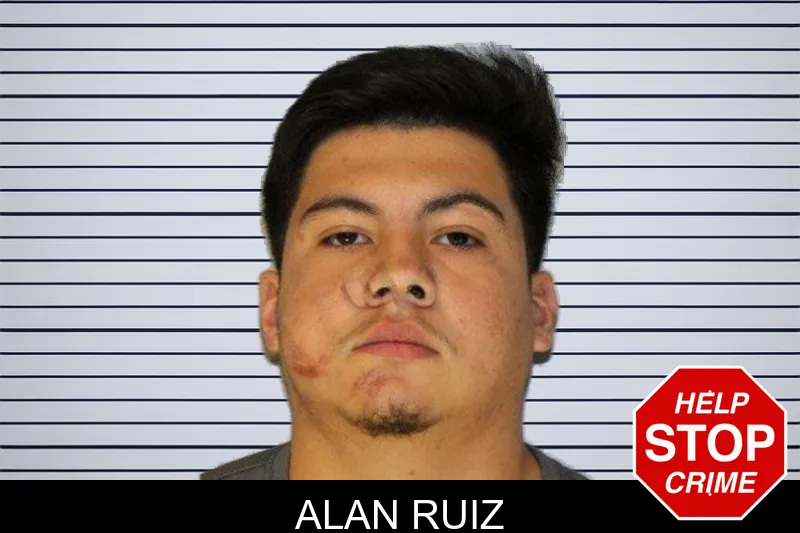 Alan Ruiz mugshot