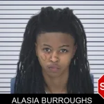 Alasia Burroughs mugshot