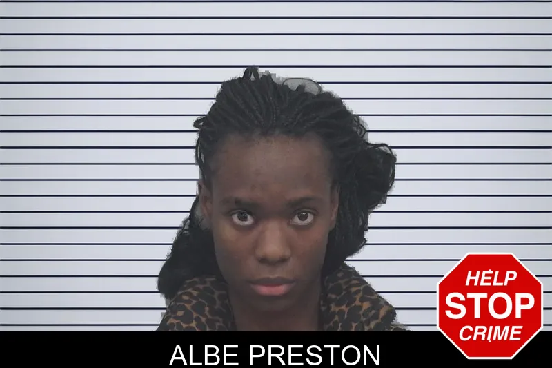 Albe Preston mugshot