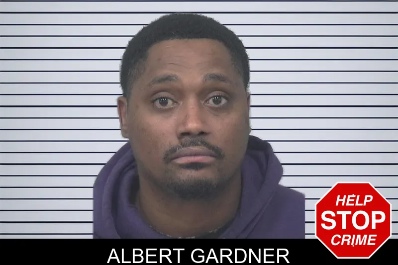 Albert Gardner mugshot