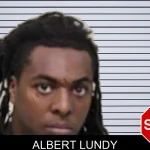 Albert Lundy mugshot