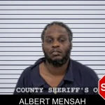 Albert Mensah mugshot
