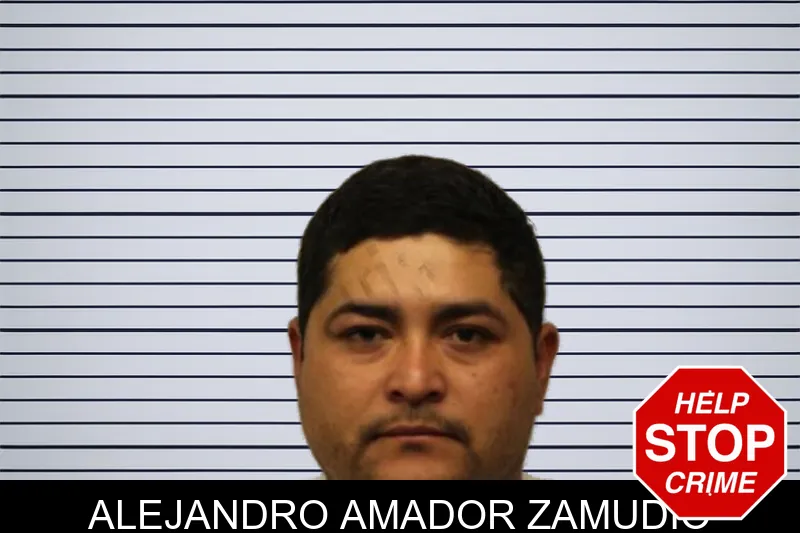 Alejandro Amador Zamudio mugshot