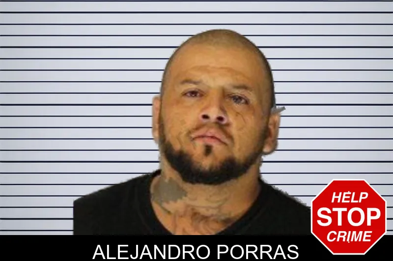 Alejandro Porras mugshot