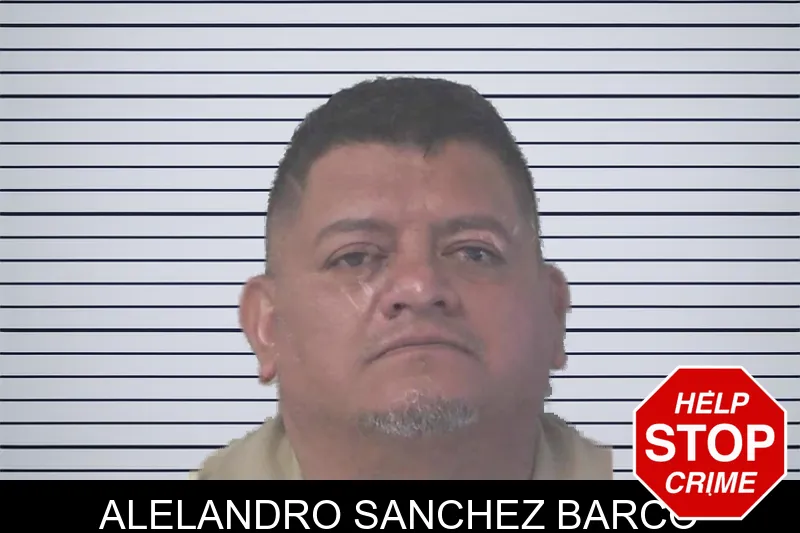 Alelandro Sanchez Barco mugshot