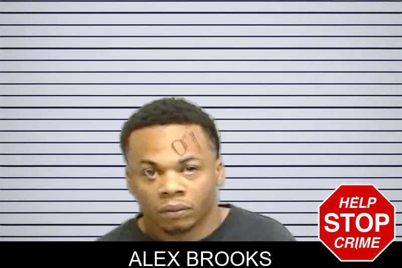 Alex Brooks mugshot