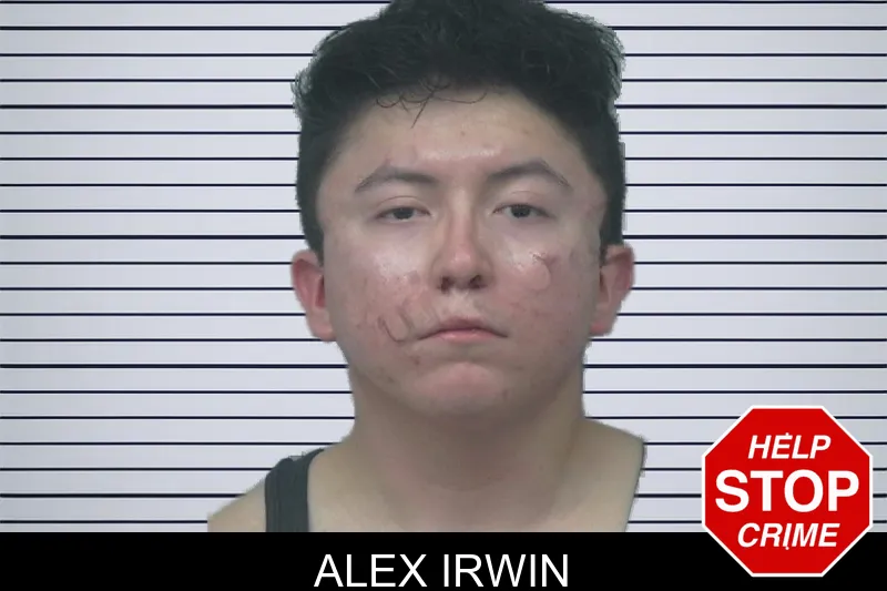 Alex Irwin mugshot