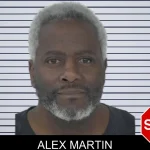 Alex Martin mugshot