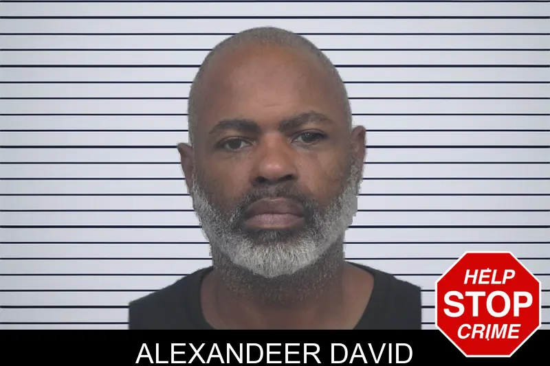 Alexandeer David mugshot