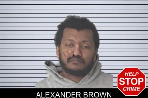 Alexander Brown mugshot
