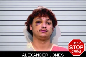 Alexander Jones mugshot