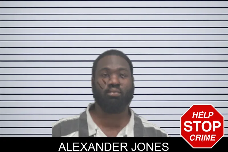 Alexander Jones mugshot
