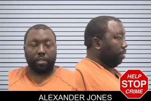 Alexander Jones mugshot