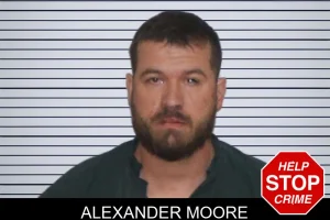 Alexander Moore mugshot