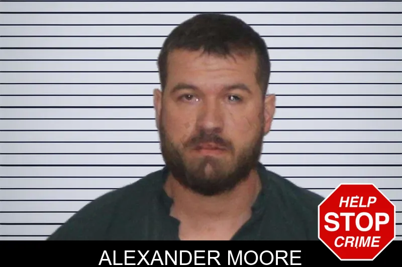 Alexander Moore mugshot