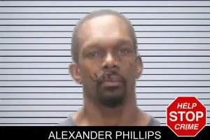 Alexander Phillips mugshot