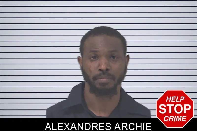 Alexandres Archie mugshot
