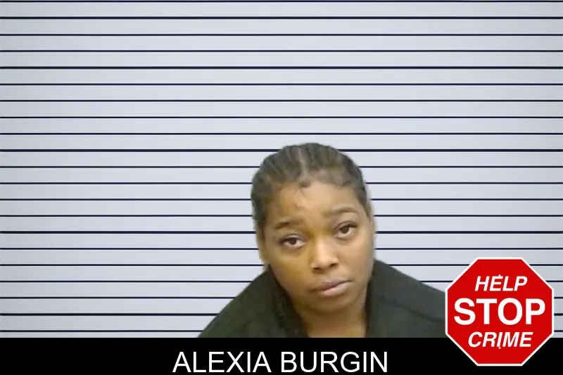 Alexia Burgin mugshot
