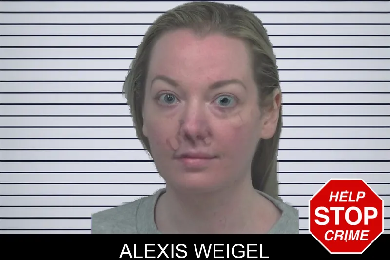Alexis Weigel mugshot