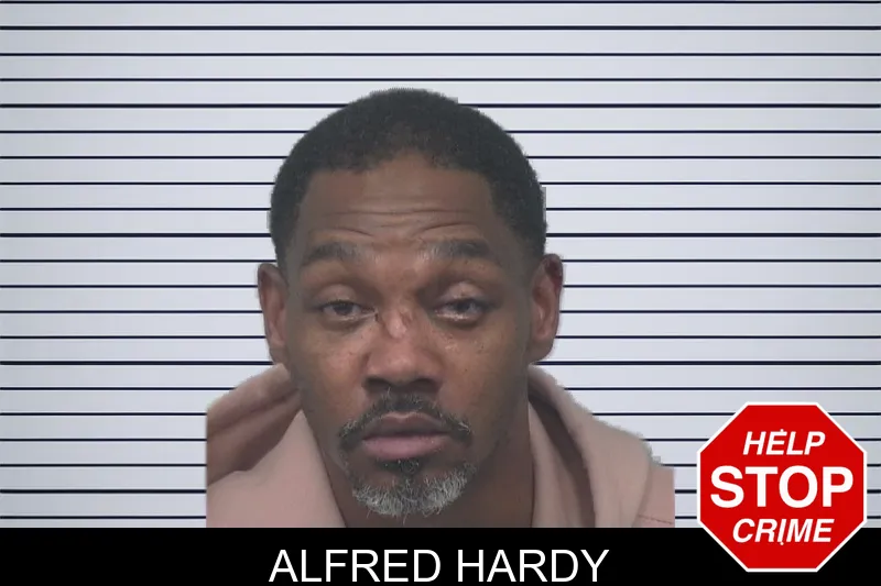 Alfred Hardy mugshot