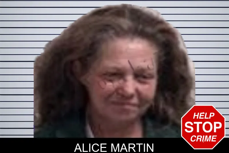 Alice Martin mugshot