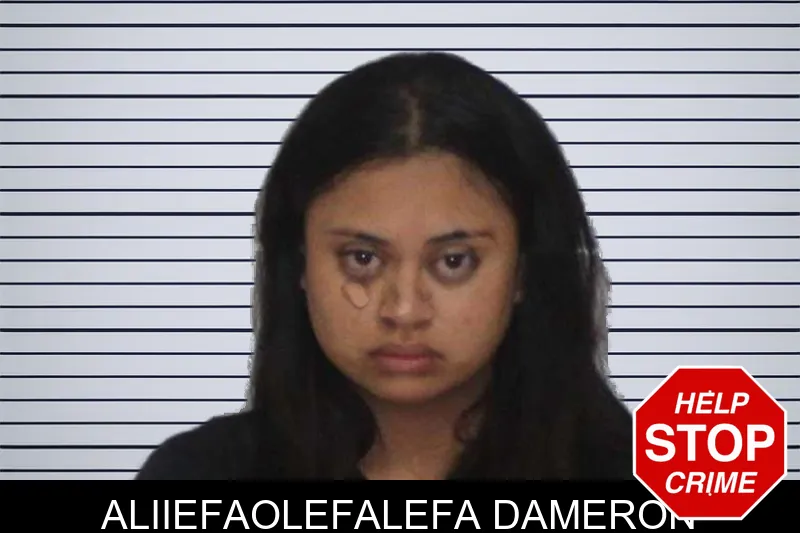 Aliiefaolefalefa Dameron mugshot