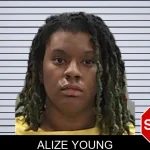 Alize Young mugshot – Baldwin County , Georgia Alize Young mugshot