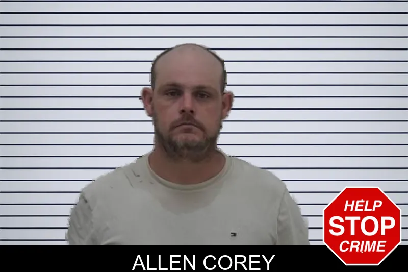 Allen Corey mugshot