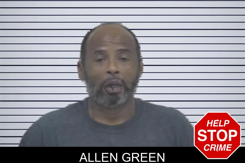 Allen Green mugshot