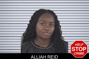 Alliah Reid mugshot