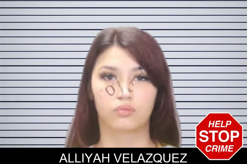 Alliyah Velazquez mugshot