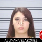 Alliyah Velazquez mugshot