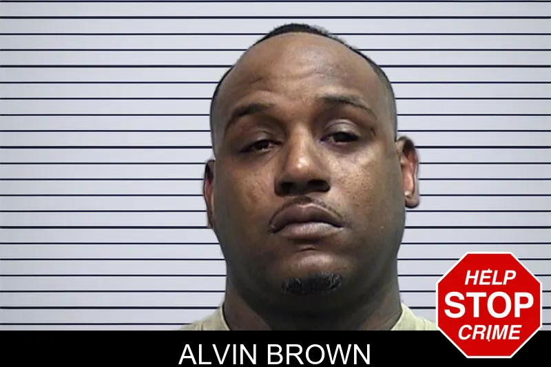 Alvin Brown mugshot