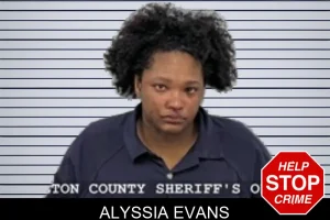 Alyssia Evans mugshot