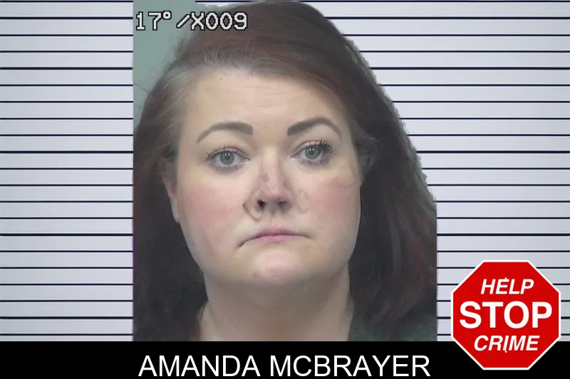 Amanda McBrayer mugshot