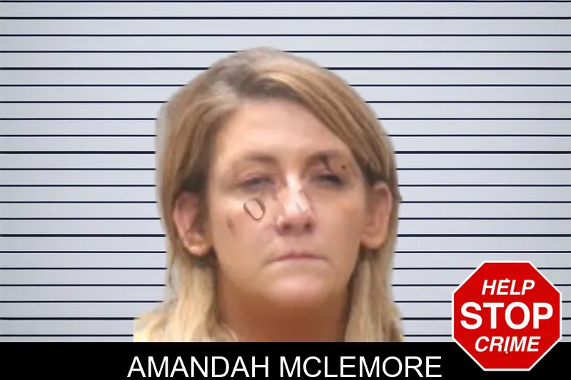 Amandah McLemore mugshot