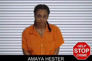 Amaya Hester mugshot