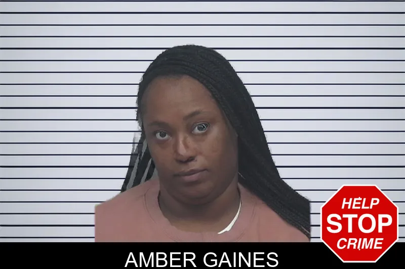Amber Gaines mugshot