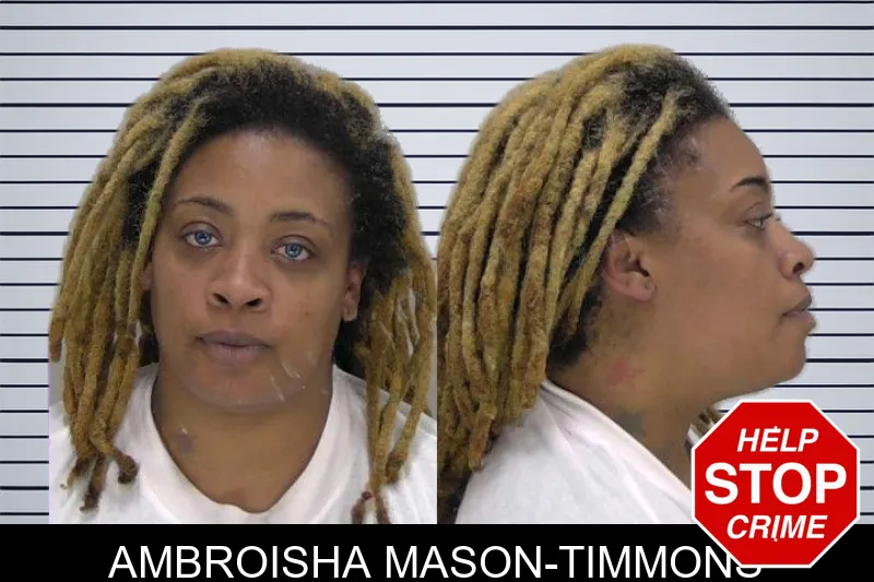 Ambroisha Mason-Timmons mugshot
