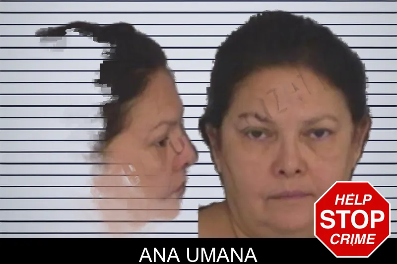Ana Umana mugshot