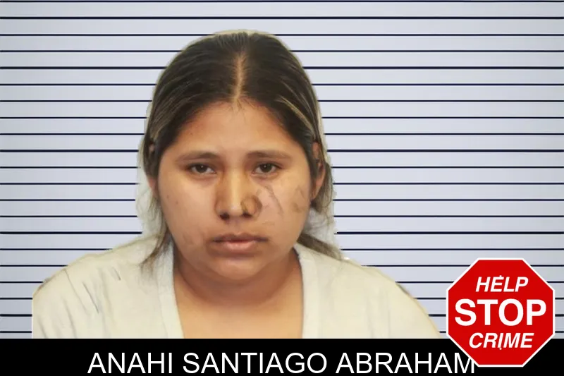 Anahi Santiago Abraham mugshot