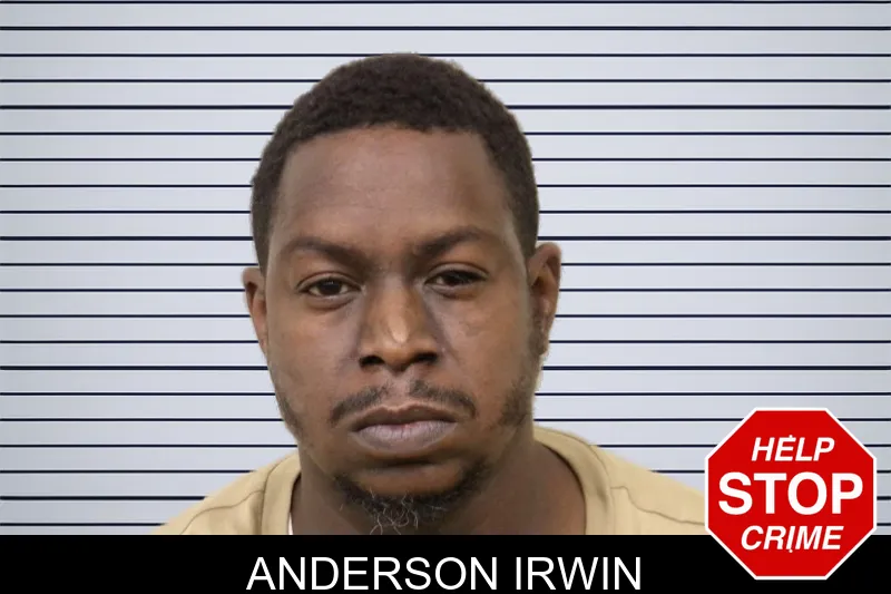 Anderson Irwin mugshot
