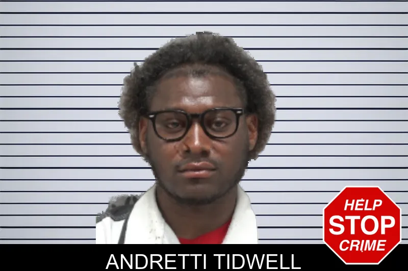 Andretti Tidwell mugshot