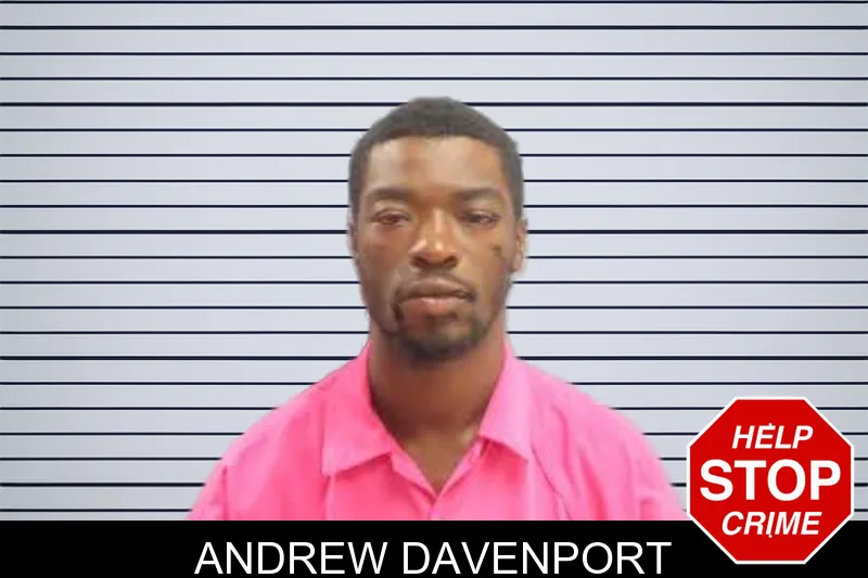 Andrew Davenport mugshot