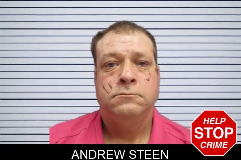 Andrew Steen mugshot