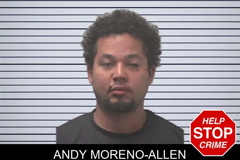 Andy Moreno-Allen mugshot