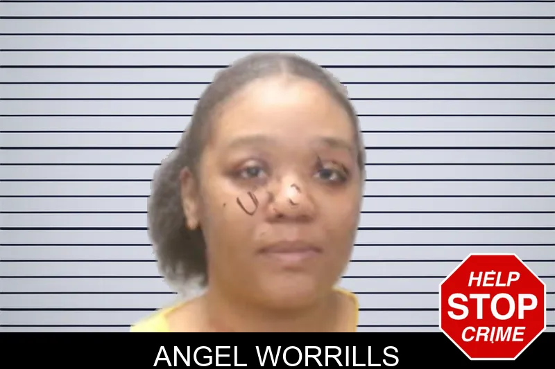 Angel Worrills mugshot
