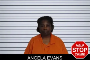 Angela Evans mugshot