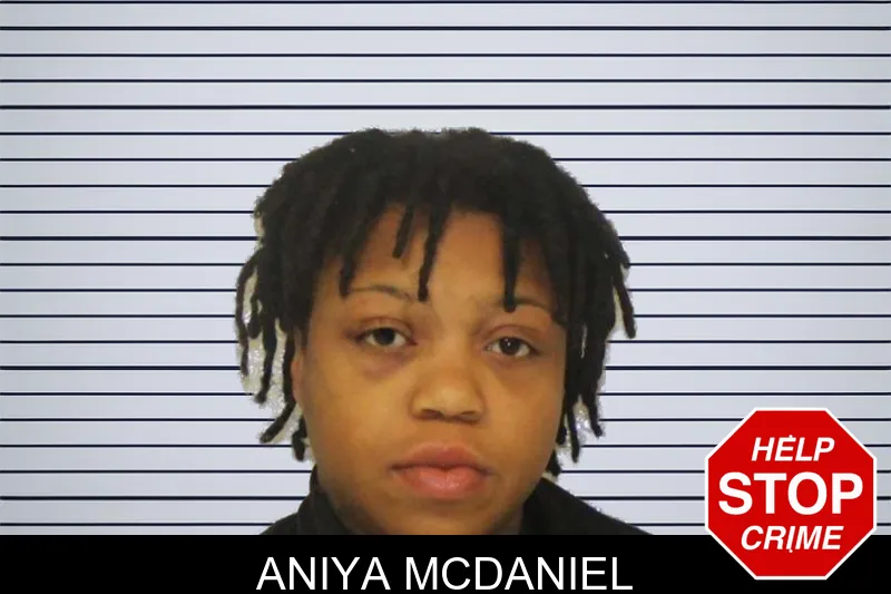 Aniya McDaniel mugshot